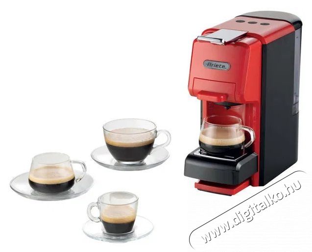 Ariete Espresso 4in1 1304/12 Konyhai term&eacute;kek - K&aacute;v&eacute;főző / k&aacute;v&eacute;&ouml;rlő / kieg&eacute;sz&iacute;tő - Kapszul&aacute;s / podos k&aacute;v&eacute;főző - 529244