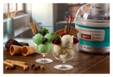 Ariete Party Time 643/01, kék fagyigép Konyhai termékek - Konyhai kisgép (sütés / főzés / hűtés / ételkészítés) - Fagylaltkészítő gép - 529247