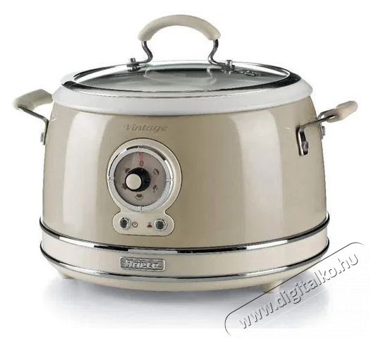 Ariete Vintage 2904/03 - kr&eacute;m Konyhai term&eacute;kek - Konyhai kisg&eacute;p (s&uuml;t&eacute;s / főz&eacute;s / hűt&eacute;s / &eacute;telk&eacute;sz&iacute;t&eacute;s) - L&eacute;gkever&eacute;ses főzőg&eacute;p / elektromos kukta / multifunkci&oacute;s s&uuml;tő - 530676