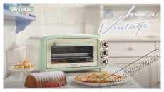 Ariete Vintage 979/04 Konyhai termékek - Sütő-főzőlap, tűzhely (szabadonálló) - Mini sütő / mini grill / mini konyha - 504313