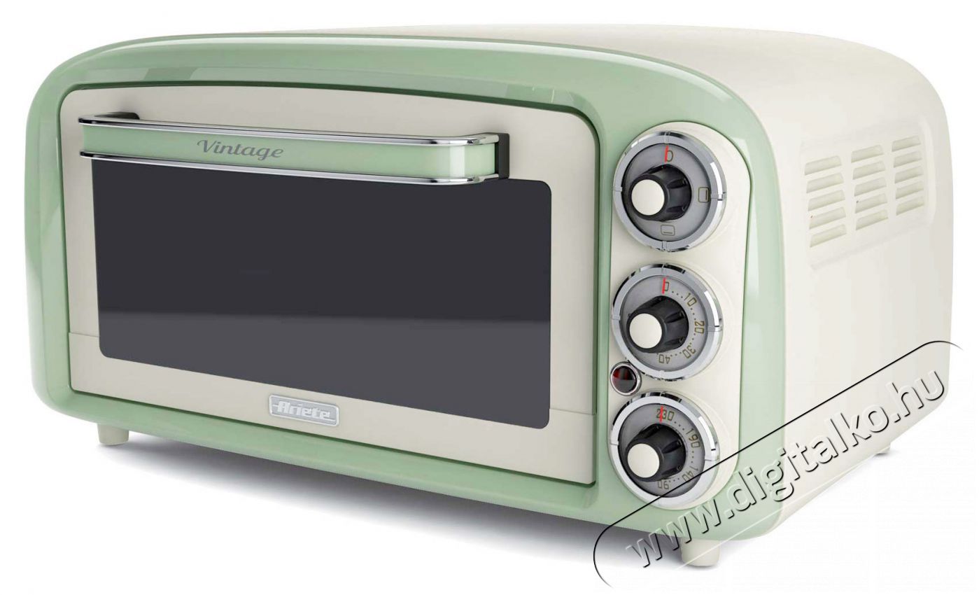 Ariete Vintage 979/04 Konyhai termékek - Sütő-főzőlap, tűzhely (szabadonálló) - Mini sütő / mini grill / mini konyha - 504313