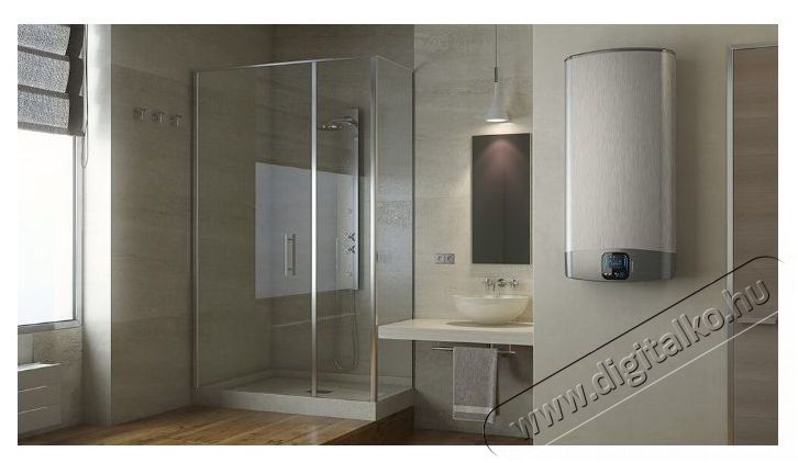 Ariston VLS EVO WIFI 100 EU Elektromos V&iacute;zmeleg&iacute;tő H&aacute;ztart&aacute;s / Otthon / K&uuml;lt&eacute;r - V&iacute;zmeleg&iacute;tő / bojler / t&aacute;rol&oacute; - V&iacute;zmeleg&iacute;tő - 399119