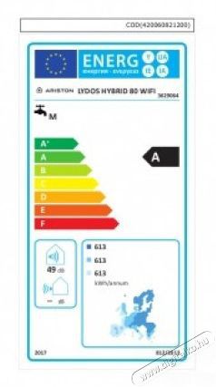 Ariston Lydos Hybrid Hőszivatty&uacute;s bojler, WiFi, 80 l &Uacute;jdons&aacute;gok - &Uacute;j term&eacute;kek - 515171