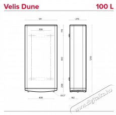 Ariston Velis Dune 100 EU Újdonságok - Új termékek - 515159
