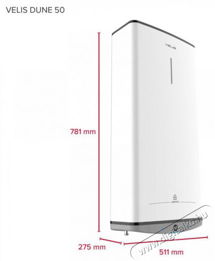Ariston Velis Dune 50 EU Újdonságok - Új termékek - 515160