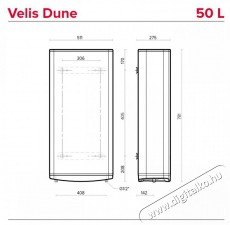 Ariston Velis Dune 50 EU Újdonságok - Új termékek - 515160