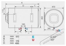 Ariston PRO1 ECO 100 H 1,8K PL EU V&iacute;zmeleg&iacute;tő / bojler / t&aacute;rol&oacute; H&aacute;ztart&aacute;s / Otthon / K&uuml;lt&eacute;r - V&iacute;zmeleg&iacute;tő / bojler / t&aacute;rol&oacute; - Bojler / melegv&iacute;z t&aacute;rol&oacute; - 526902