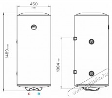 Ariston PRO R 200 VTS EVO EU Termoelektromos v&iacute;zmeleg&iacute;tő H&aacute;ztart&aacute;s / Otthon / K&uuml;lt&eacute;r - V&iacute;zmeleg&iacute;tő / bojler / t&aacute;rol&oacute; - V&iacute;zmeleg&iacute;tő - 534243