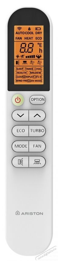 Ariston Kios BS 9000 BTU Wi-Fi Kl&iacute;ma, A++/A+ energiaoszt&aacute;ly, Fűt&eacute;si funkci&oacute;, 3D Air Flow, i-Feel, Feh&eacute;r H&aacute;ztart&aacute;s / Otthon / K&uuml;lt&eacute;r - Ventil&aacute;tor / L&eacute;gkondicion&aacute;l&oacute; - Split kl&iacute;ma - 536035