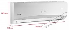 Ariston PRIOS 25 Wi-Fi kl&iacute;ma, 9000 BTU, A ++ Energiaoszt&aacute;ly, Fűt&eacute;s, 2D Inverter, Follow me funkci&oacute;, R32, Feh&eacute;r H&aacute;ztart&aacute;s / Otthon / K&uuml;lt&eacute;r - Ventil&aacute;tor / L&eacute;gkondicion&aacute;l&oacute; - Mobil kl&iacute;ma - 536034