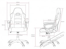 Arozzi ENZO Woven Fabric, sz&uuml;rke Iroda &eacute;s sz&aacute;m&iacute;t&aacute;stechnika - Egy&eacute;b sz&aacute;m&iacute;t&aacute;stechnikai term&eacute;k - 518206