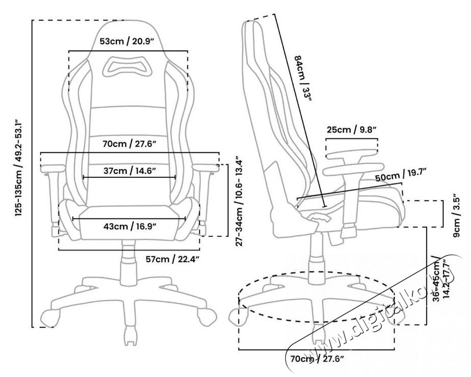 Arozzi Torretta Soft Fabric v2, fekete Iroda &eacute;s sz&aacute;m&iacute;t&aacute;stechnika - Egy&eacute;b sz&aacute;m&iacute;t&aacute;stechnikai term&eacute;k - 518208