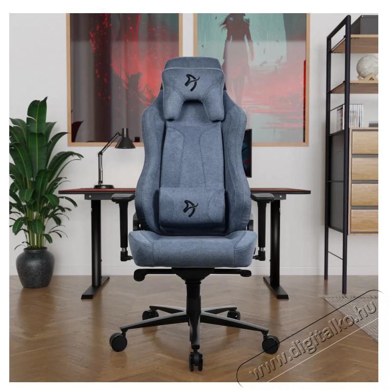 Arozzi VERNAZZA Soft Fabric Blue Iroda &eacute;s sz&aacute;m&iacute;t&aacute;stechnika - Egy&eacute;b sz&aacute;m&iacute;t&aacute;stechnikai term&eacute;k - 518215