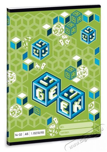 ARS UNA Geek A5 14-32 1.oszt&aacute;lyos f&uuml;zet Egy&eacute;b - Nem forgalmazzuk ! - 392301