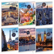 ARS UNA Cities of the World 5223 A5 extra kapcsos vonalas f&uuml;zet - Egy&eacute;b - Nem forgalmazzuk ! - 398212