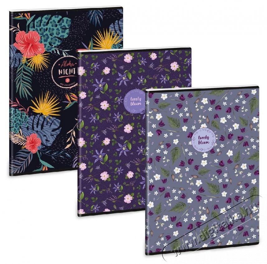 ARS UNA Wild Bloom mix 5247 A4 extra kapcsos vonalas f&uuml;zet Iroda &eacute;s sz&aacute;m&iacute;t&aacute;stechnika - Egy&eacute;b sz&aacute;m&iacute;t&aacute;stechnikai term&eacute;k - 398160