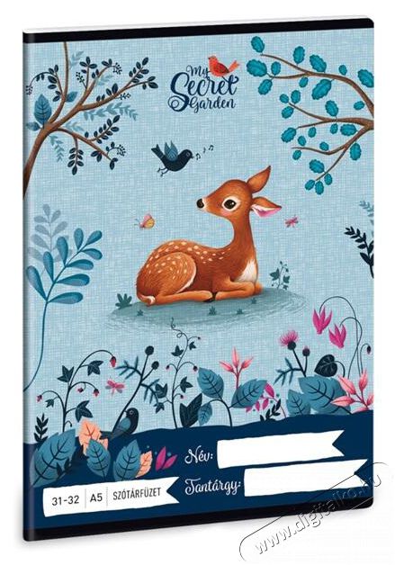 ARS UNA My Secret Garden A5 31-32 sz&oacute;t&aacute;r f&uuml;zet Iroda &eacute;s sz&aacute;m&iacute;t&aacute;stechnika - Egy&eacute;b sz&aacute;m&iacute;t&aacute;stechnikai term&eacute;k - 390735