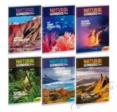 ARS UNA Natural Wonders A4 extra kapcsos kock&aacute;s f&uuml;zet - Iroda &eacute;s sz&aacute;m&iacute;t&aacute;stechnika - Egy&eacute;b sz&aacute;m&iacute;t&aacute;stechnikai term&eacute;k - 390626