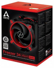 ARTIC COOLING ARCTIC COOLING CPU hűtő Freezer 34 eSports DUO, Piros Iroda és számítástechnika - Számítógép tartozék - Ventilátor - 492548