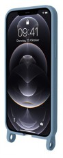ARTWIZZ Artwizz 2028-3172 iPhone 12 Pro Max kék nyakba akasztható tok Mobil / Kommunikáció / Smart - Mobiltelefon kiegészítő / tok - Tok / hátlap - 462655