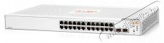 Aruba Instant On JL812A 1830 24xGbE LAN 2xSFP port smart menedzselhető switch Iroda és számítástechnika - Hálózat - Switch - 391108