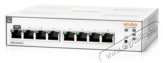 Aruba Instant On JL810A 1830 8xGbE LAN port smart menedzselhető switch Iroda és számítástechnika - Hálózat - Switch - 430865