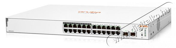 Aruba Instant On JL813A 1830 24xGbE LAN 12xPoE LAN port 2xSFP port smart menedzselhető PoE (195W) switch Iroda és számítástechnika - Hálózat - Switch - 430943