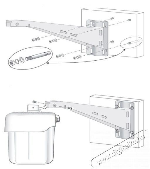Aruba AP-270-MNT-V1 Outdoor Pole/Wall Long Mount Kit Iroda &eacute;s sz&aacute;m&iacute;t&aacute;stechnika - Egy&eacute;b sz&aacute;m&iacute;t&aacute;stechnikai term&eacute;k - 433637
