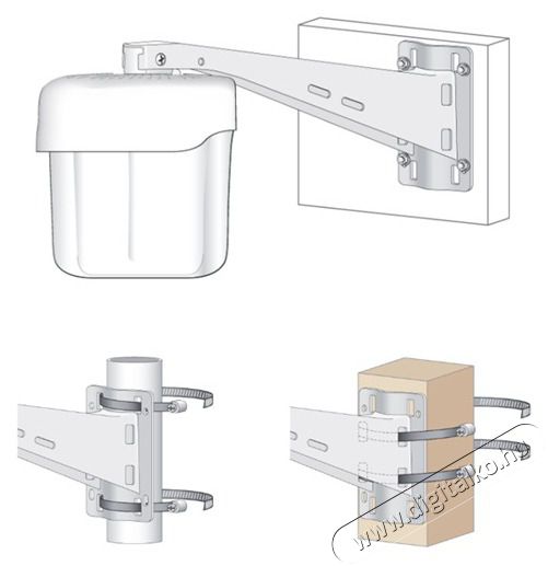 Aruba AP-270-MNT-V1 Outdoor Pole/Wall Long Mount Kit Iroda &eacute;s sz&aacute;m&iacute;t&aacute;stechnika - Egy&eacute;b sz&aacute;m&iacute;t&aacute;stechnikai term&eacute;k - 433637