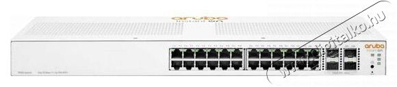 Aruba Instant On JL684A 1930 24xGbE LAN 4xSFP+ port smart menedzselhető PoE (370W) switch Iroda és számítástechnika - Hálózat - Switch - 429220