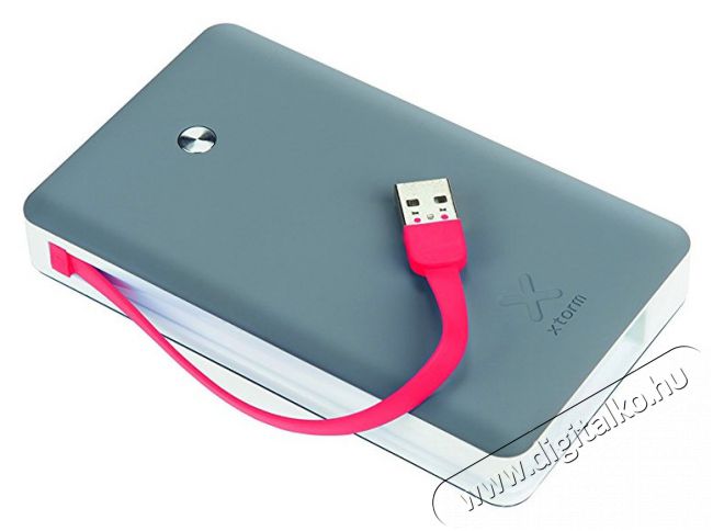 A-Solar AS-XB102 Xtorm Powerbank Free 15000mAh - szürke/fehér Mobil / Kommunikáció / Smart - Powerbank / Külső akkumulátor és töltő - 323754