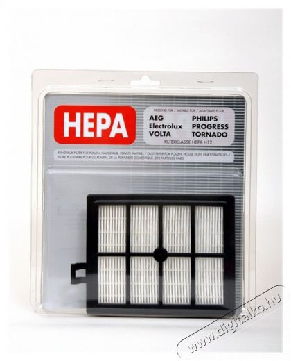 Aspico 121212 H12 HEPA Szűrő Háztartás / Otthon / Kültér - Porszívó / takarítógép - Szűrő - 466624