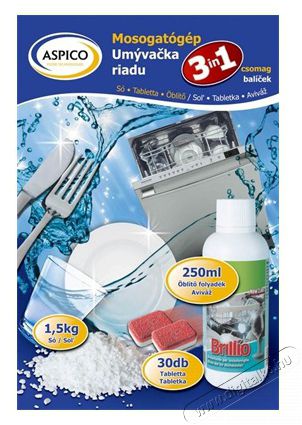 Aspico mosogatógéphez induló csomag Háztartás / Otthon / Kültér - Mosógép / szárítógép - Kiegészítő - 437788