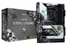 Asrock X570 STEEL LEGEND AMD X570 Socket AM4 ATX alaplap Iroda &eacute;s sz&aacute;m&iacute;t&aacute;stechnika - Egy&eacute;b sz&aacute;m&iacute;t&aacute;stechnikai term&eacute;k - 414330