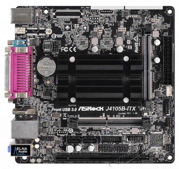 Asrock J4105B-ITX Intel J4105 mini-ITX alaplap Iroda &eacute;s sz&aacute;m&iacute;t&aacute;stechnika - Egy&eacute;b sz&aacute;m&iacute;t&aacute;stechnikai term&eacute;k - 441849