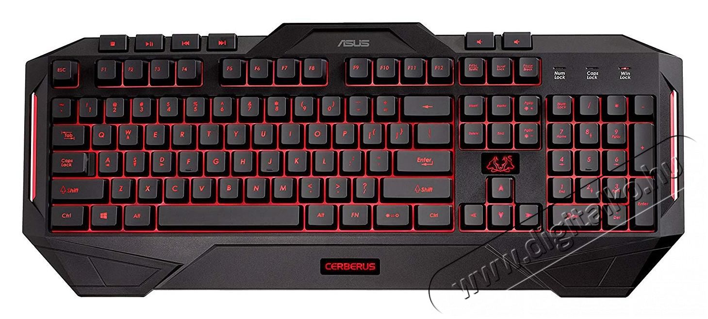 Asus CERBERUS KEYBOARD GAMING HU BLACK BILLENTYŰZET GAMING Újdonságok - Új termékek - 345430