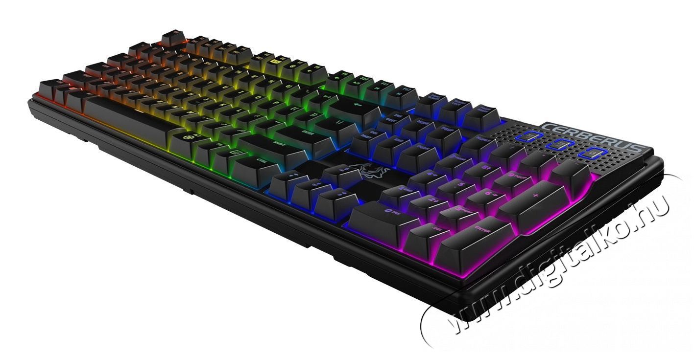 Asus CERBERUS MECH RGB HU KEYBOARD BLACK BILLENTYŰZET GAMER Újdonságok - Új termékek - 345431