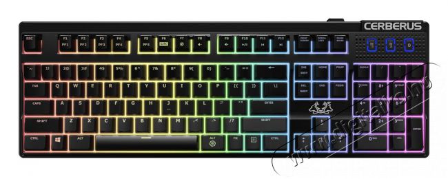 Asus CERBERUS MECH RGB HU KEYBOARD BLACK BILLENTYŰZET GAMER Újdonságok - Új termékek - 345431