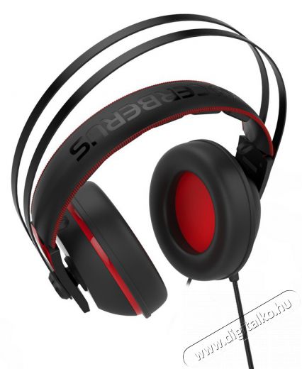 Asus Cerberus V2 Gamer headset - fekete/vörös Audio-Video / Hifi / Multimédia - Fül és Fejhallgatók - Fejhallgató mikrofonnal / headset - 319399