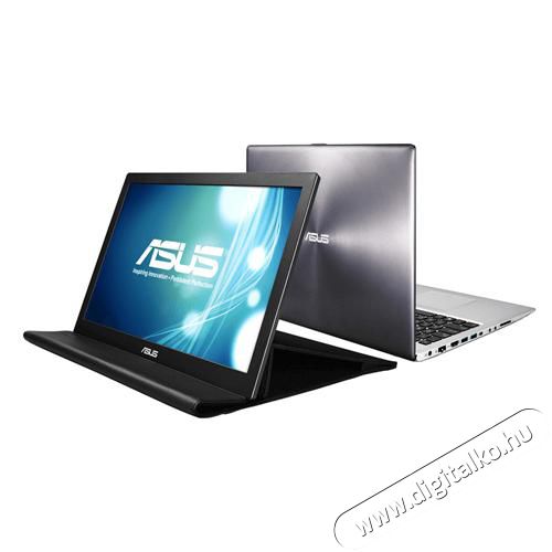 Asus MB168B 16 1366x768 500:1 11ms Led hordozhat&oacute; Monitor Iroda &eacute;s sz&aacute;m&iacute;t&aacute;stechnika - Monitor - Monitor - 340349