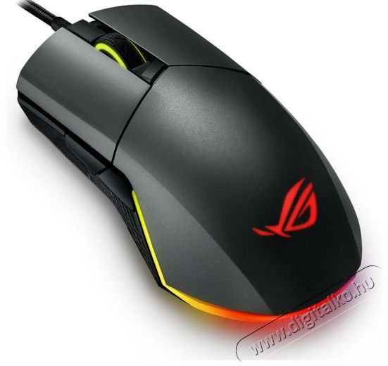 Asus ROG Pugio Gamer egér Iroda és számítástechnika - Egér - Vezetékes egér - 320574
