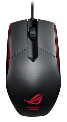 Asus Rog Sica optikai Gamer egér - fekete Iroda és számítástechnika - Egér - Vezetékes egér - 311354