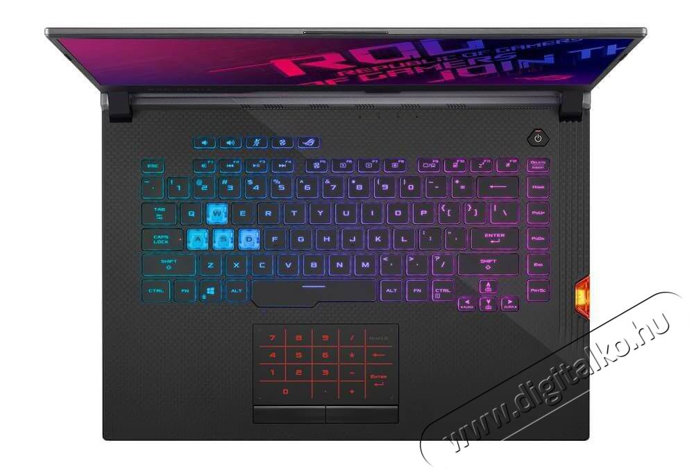Asus ROG STRIX G531GU-AL001C, 15,6 FHD,Intel Core i7-9750H,8GB Ram 512GB SSD,GTX 1660 Ti 6GB, fekete laptop Egyéb - Nem forgalmazzuk ! - 353372