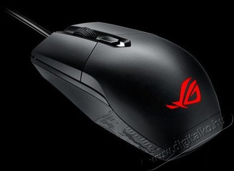 Asus Rog Strix Impact optikai Gamer egér - fekete Iroda és számítástechnika - Egér - Vezetékes egér - 311361