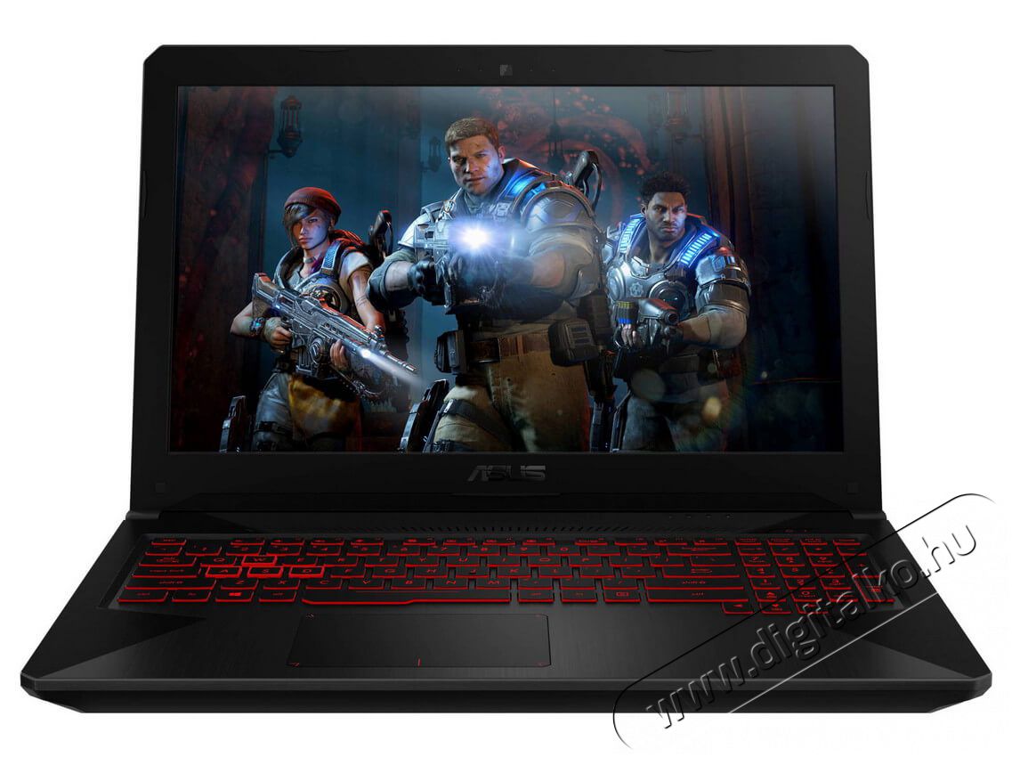 Asus ROG TUF FX504GD-DM708 15,6 FHD/Intel Core i7-8750H/8GB/256GB+1TB/GTX 1050 OC 4GB/fekete laptop Egy&eacute;b - Nem forgalmazzuk ! - 341326