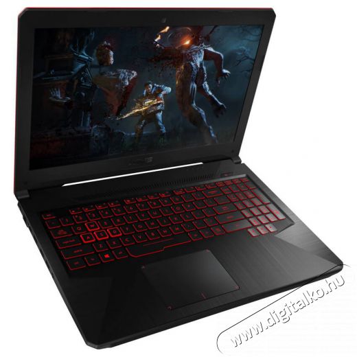 Asus ROG TUF FX504GD-DM708 15,6 FHD/Intel Core i7-8750H/8GB/256GB+1TB/GTX 1050 OC 4GB/fekete laptop Egy&eacute;b - Nem forgalmazzuk ! - 341326