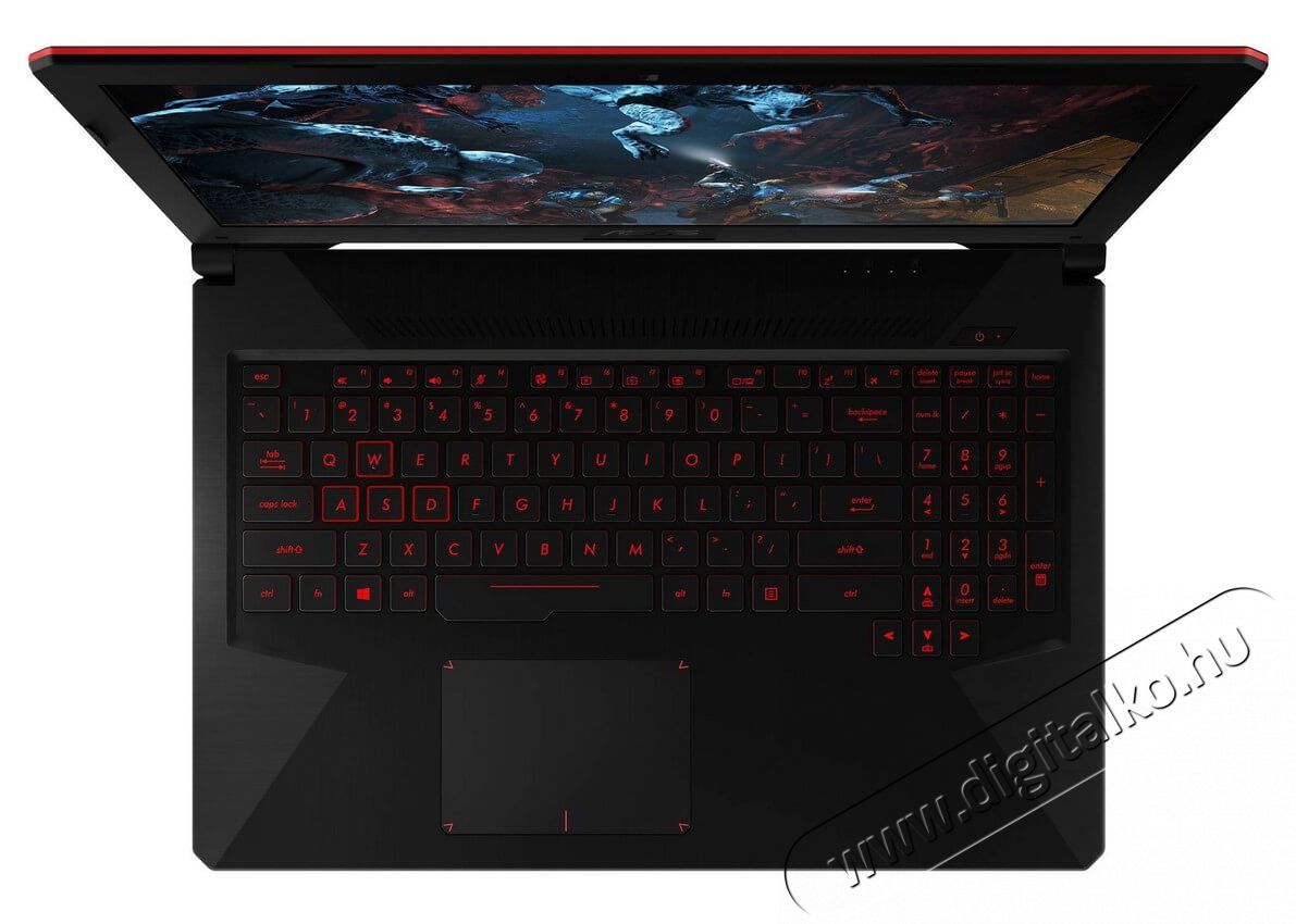 Asus ROG TUF FX504GD-DM708 15,6 FHD/Intel Core i7-8750H/8GB/256GB+1TB/GTX 1050 OC 4GB/fekete laptop Egy&eacute;b - Nem forgalmazzuk ! - 341326