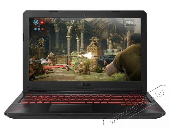 Asus ROG TUF FX504GE-DM052 15,6 FHD/Intel Core i5-8300H/8GB/1TB/GTX 1050 Ti 4GB/sz&uuml;rke laptop Egy&eacute;b - Nem forgalmazzuk ! - 338360