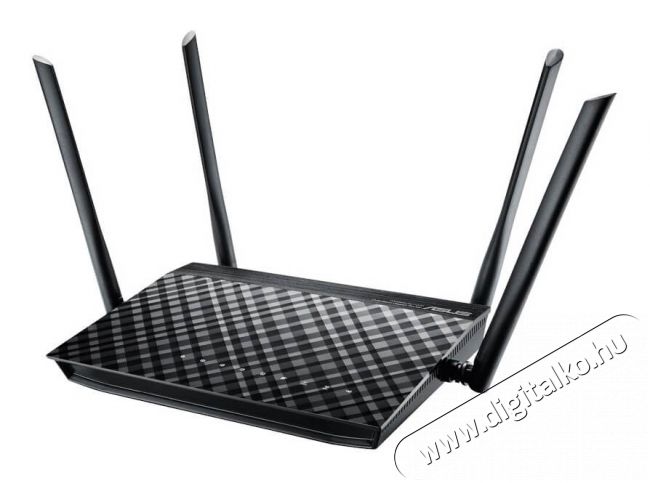 Asus RT-AC1200/EU/13/P_EU Vezeték nélküli 300Mbps+867Mbps Router Újdonságok - Új termékek - 341331