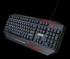 Asus Sagaris GK100 háttérvilágítású Gamer billentyűzet HU Iroda és számítástechnika - Billentyűzet / billentyűzet szett - Vezetékes - 311363